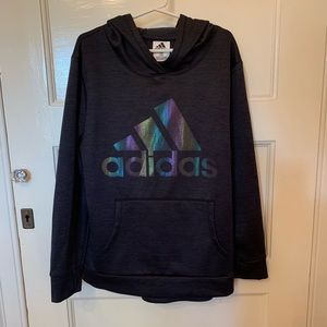 Adidas hoodie-Girls Large 14